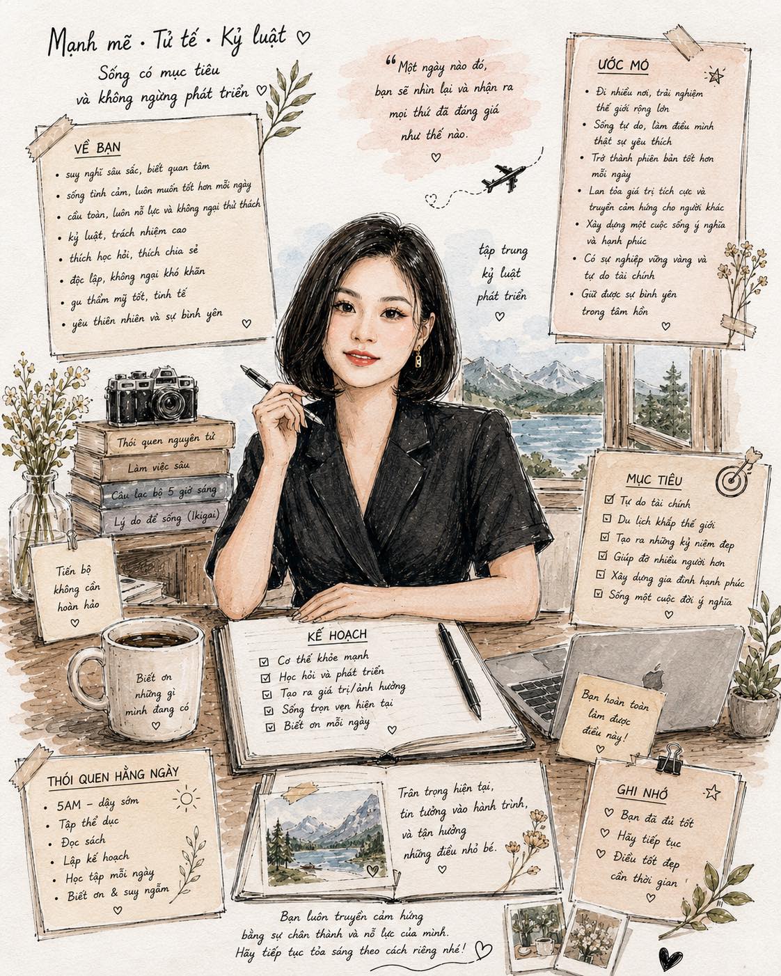 Vẽ Bản Thân Từ Lịch Sử Chat