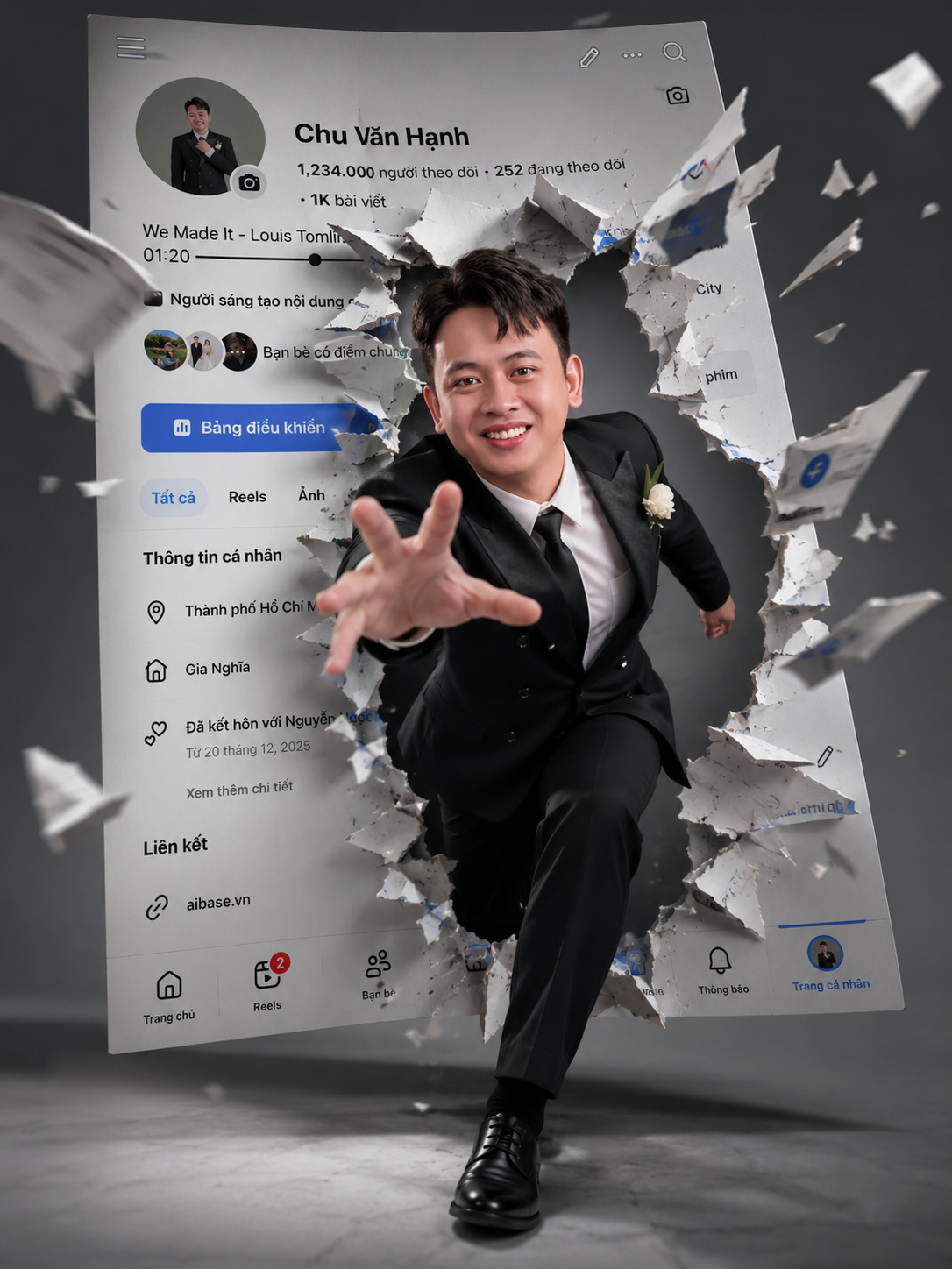 Prompt bước ra từ MXH cực HOT